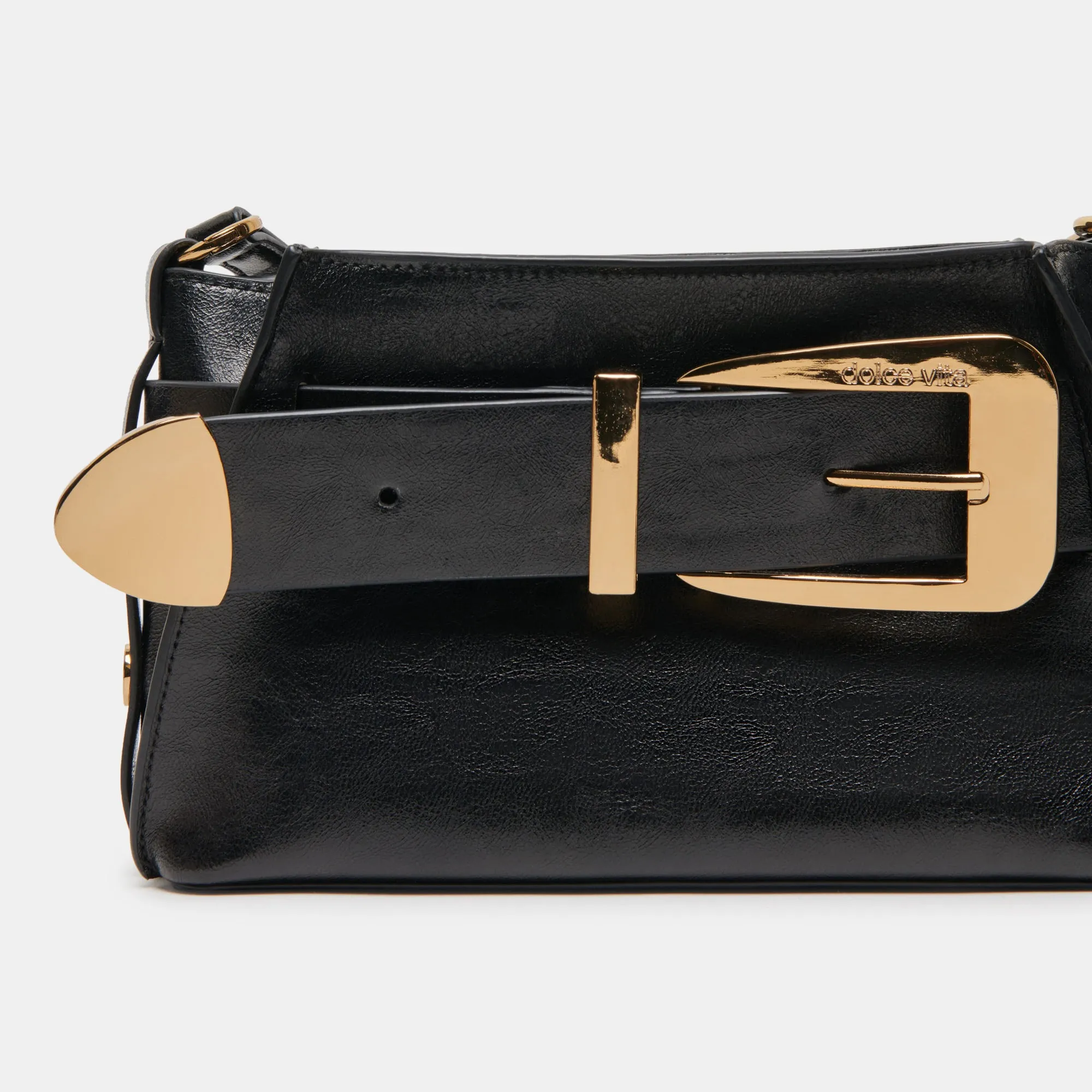 WENDY CROSSBODY BLACK LEATHER