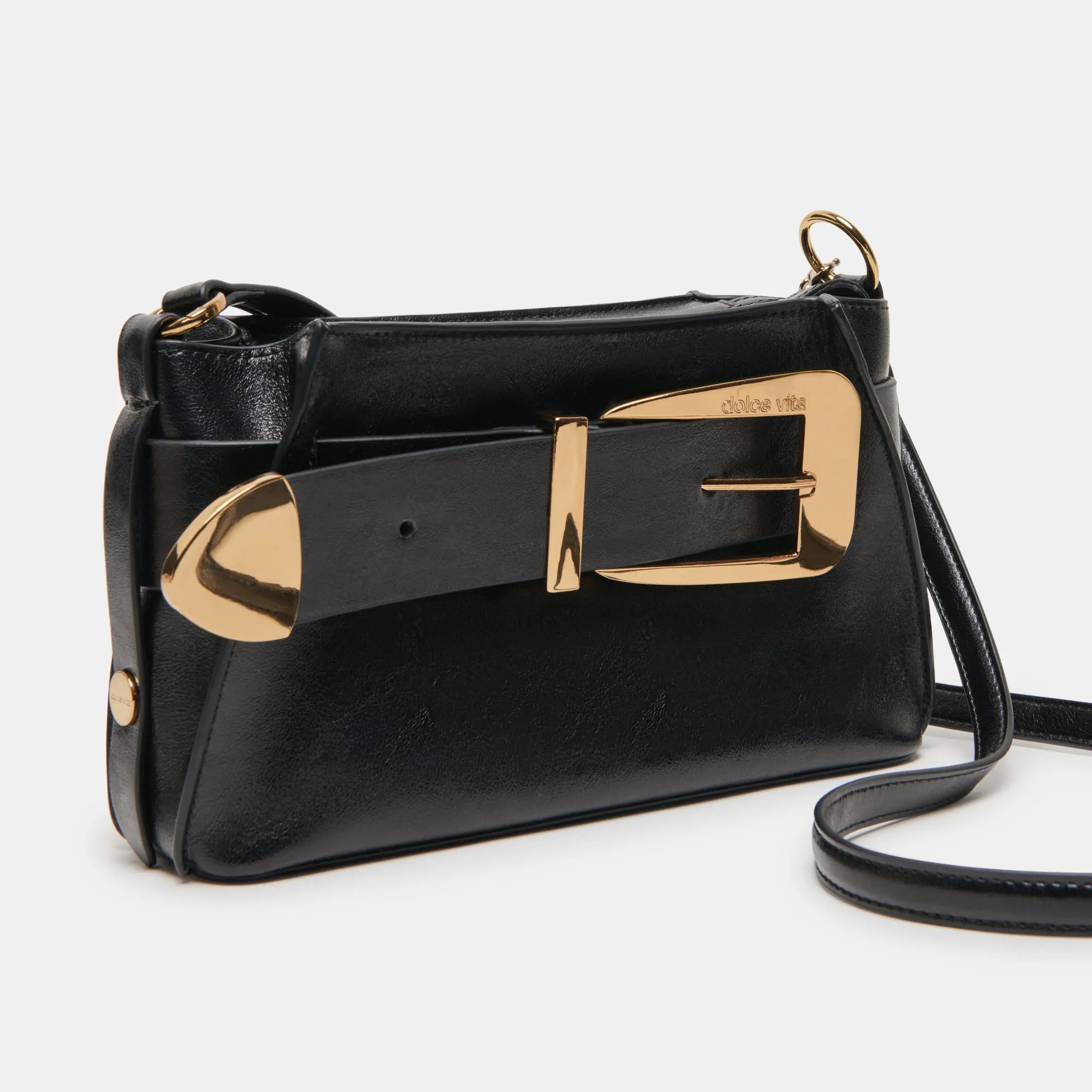 WENDY CROSSBODY BLACK LEATHER