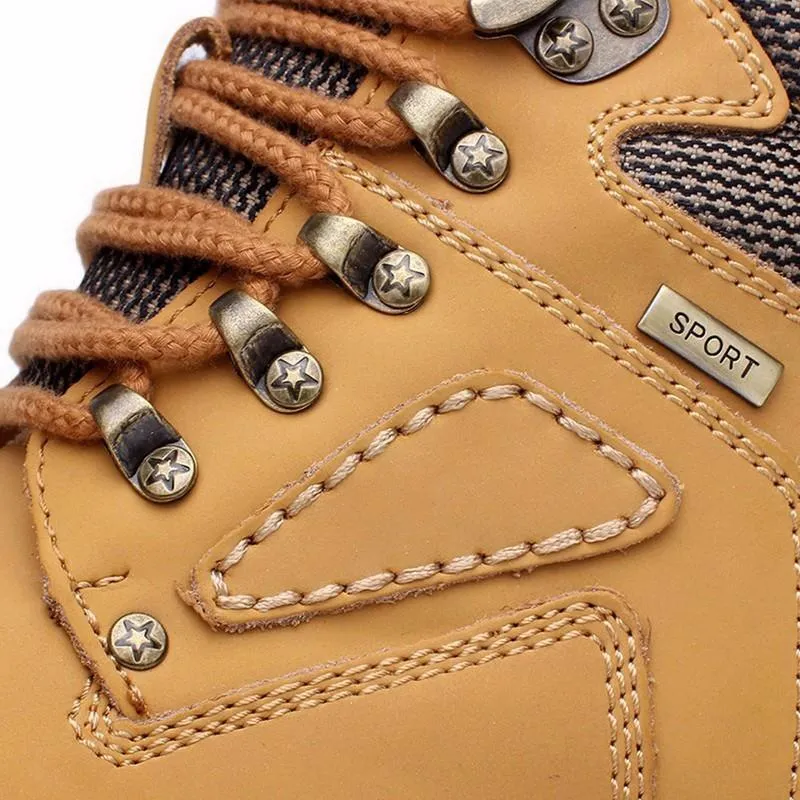 West Louis™ Plush Inside Winter Men Boots Shoes