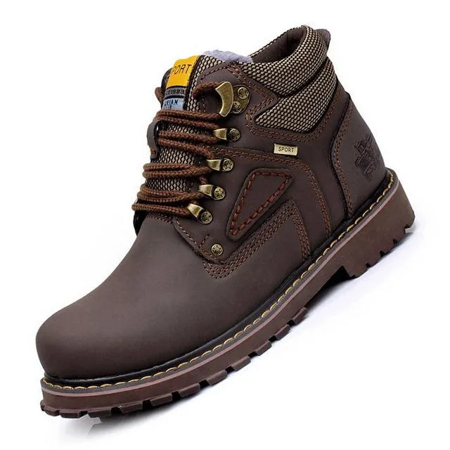 West Louis™ Plush Inside Winter Men Boots Shoes