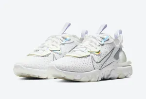 Women Nike React Vision White Iridescent